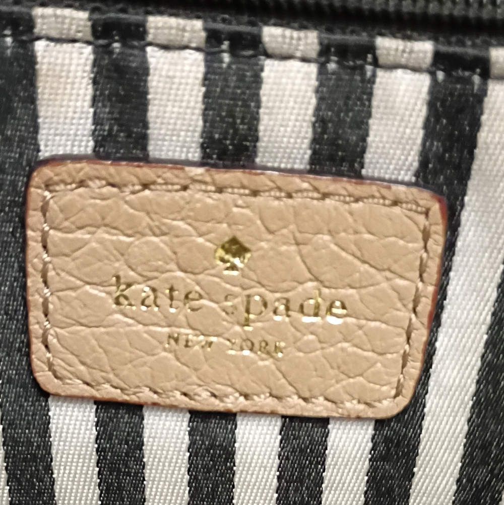 Kate Spade Tote Black and Tan Women's Tote Bag - Picture 10 of 12